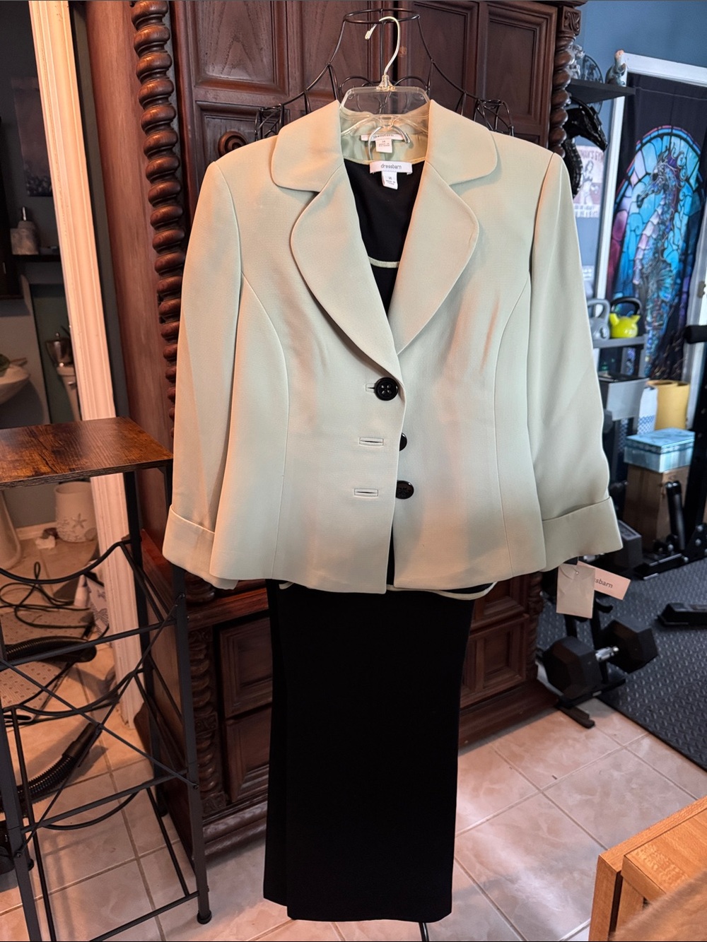 Dress Barn Mint Green Tailored Women's Blazer